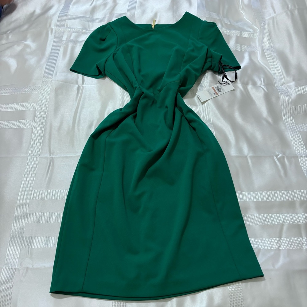 Calvin Klein green dress